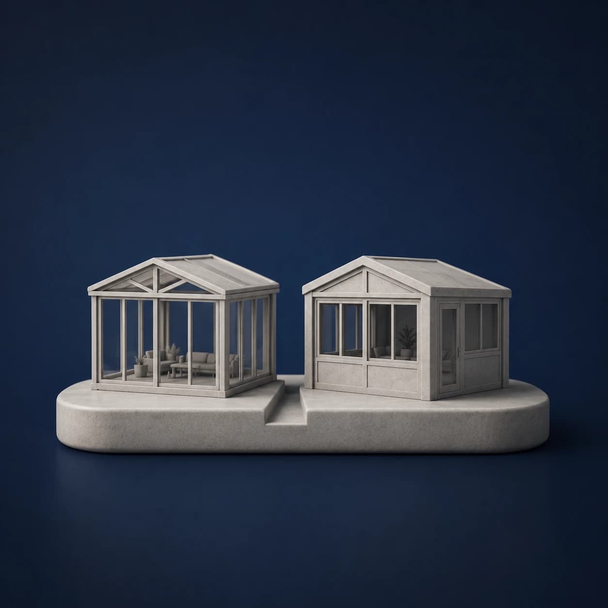 Comparaison entre un solarium 3 saisons et un solarium 4 saisons