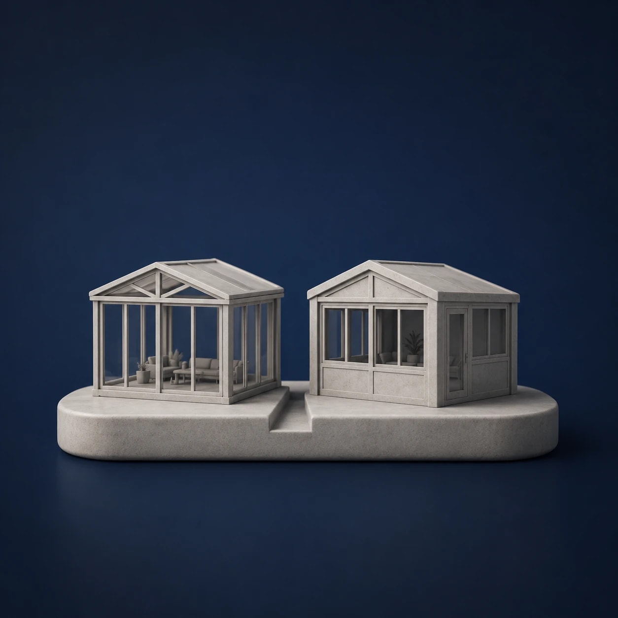 Comparaison entre un solarium 3 saisons et un solarium 4 saisons
