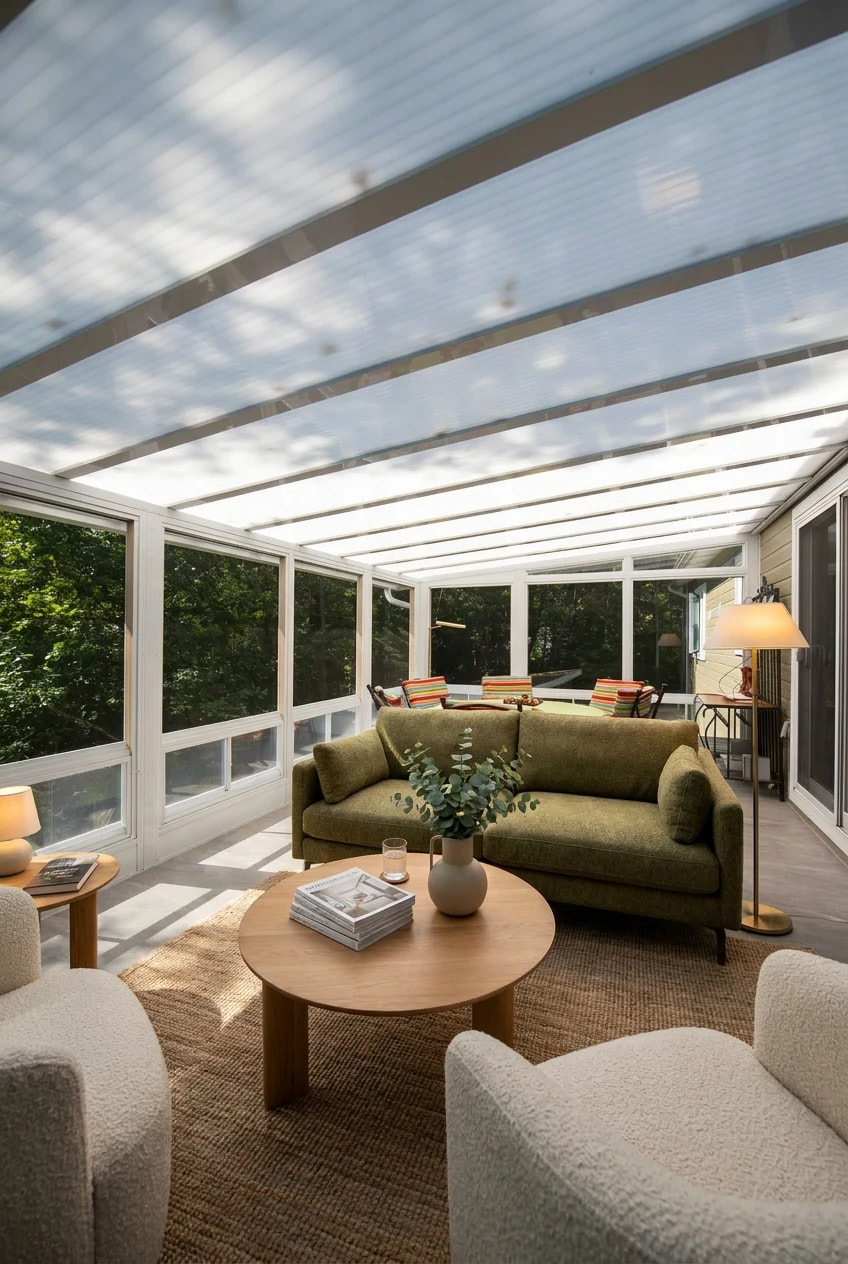 Solarium Modèle 200 Sunspace installé par Sher Auvents (4 de 5)