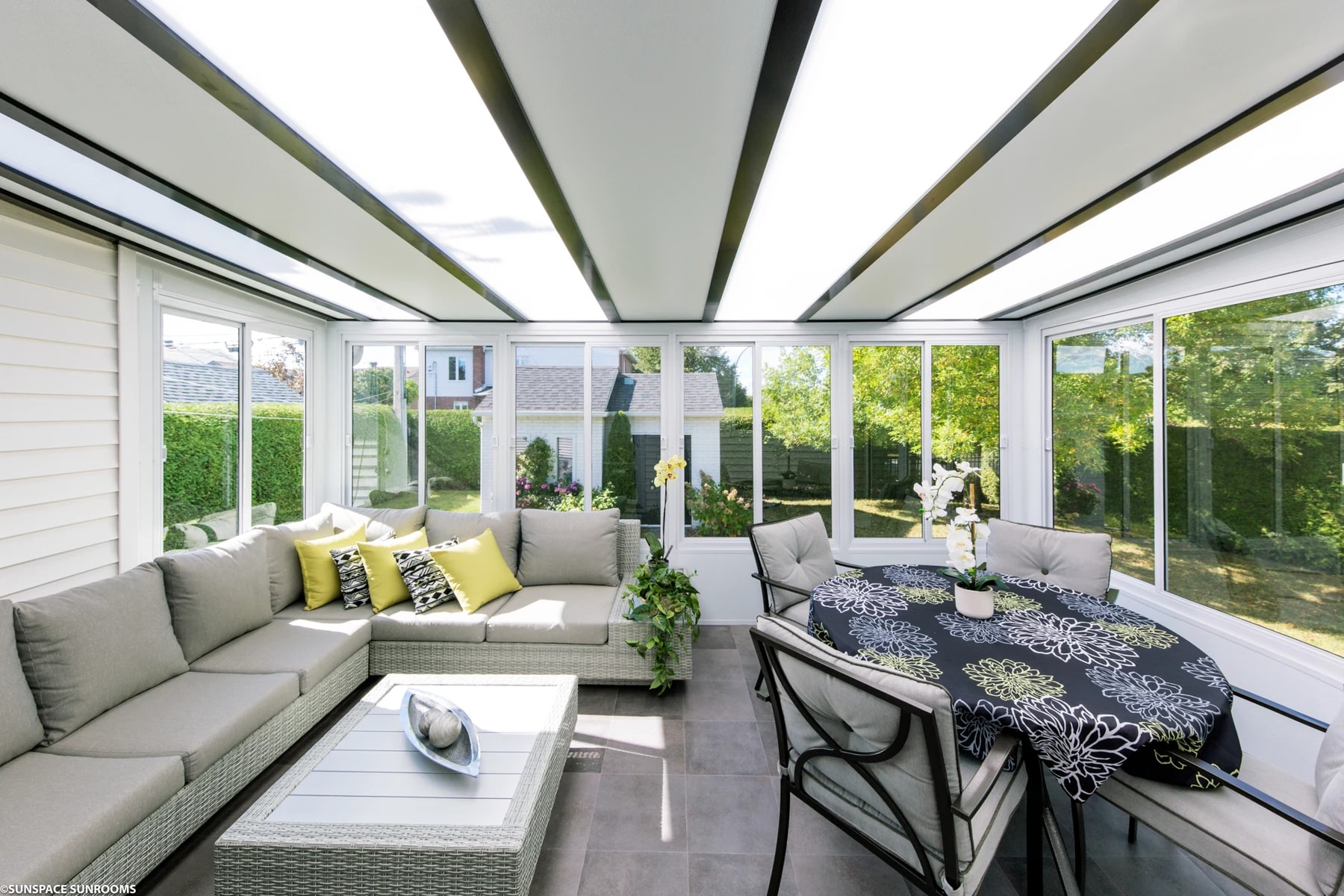 Solarium Modèle 300 Sunspace installé par Sher Auvents (1 de 4)