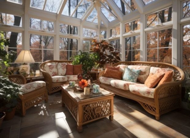 L'espace dédié au solarium